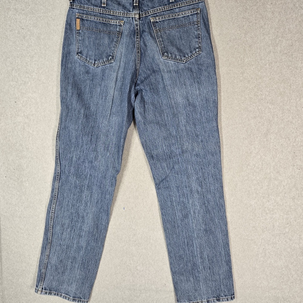 Cinch Men Jeans 33X34 Blue Denim Green Label Relaxed Tapered 32" Inseam - Picture 12 of 12